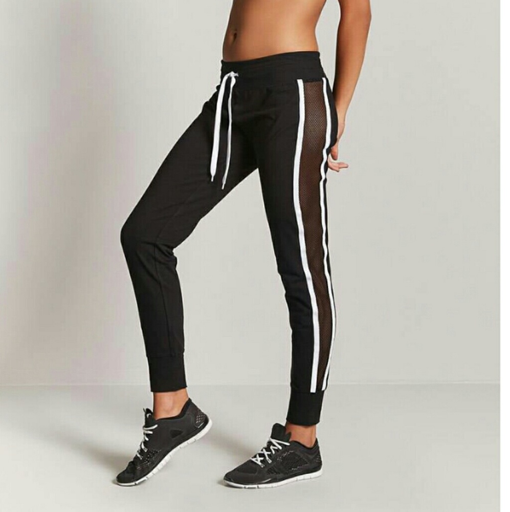 Mesh Pannel Joggers